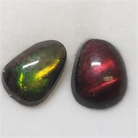 371I- Canadian ammolite 2.5ct gemstones $200