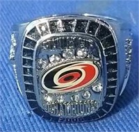 Carolina Hurricanes 2006 replica Stanley Cup ring