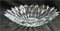 Diamond Cut crystal bowl 12" across