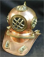 Brass nautical decor 7"h