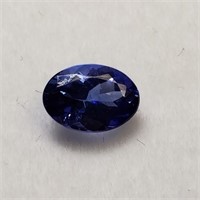 359I- genuine tanzanite 0.80ct gemstone $400