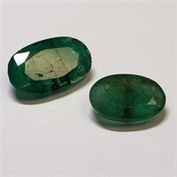 380I- genuine emerald 3.0ct gemstones $300
