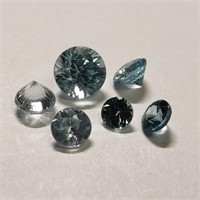 369I- rare blue zircon 2.0ct gemstones $200