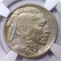 1915-S Buffalo Nickel Very Fine NGC VF details cln