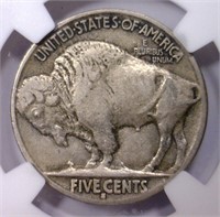 1916-S Buffalo Nickel Extra Fine NGCXF40
