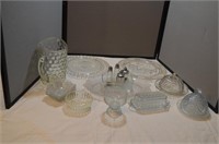 Large assortment of Glassware