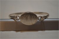 Sterling Silver Initial Bracelet
