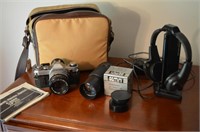 Camera, Equipment & Headphones