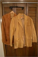 Leather and Courdaroy Jackets