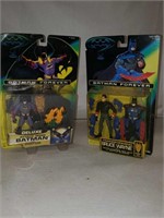 2 NOC Batman Forever Action Figures