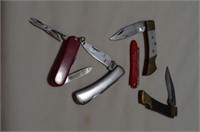 Five Assorted Knives