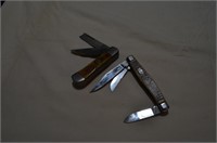 Surgical Steel Razor & 4" Stockman Knife