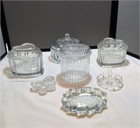 Lidded Glassware