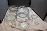 Large Assortment of Glassware