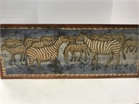 Unique zebra art