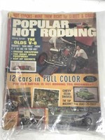 Ten issues vintage hot rod magazines 1964-1967