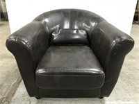 Leather armchair