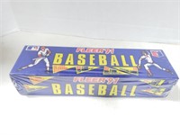 1991 sealed box of baseball trading cards