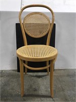 Bentwood caned chair