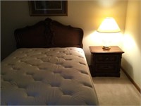 Queen size headboard and frame