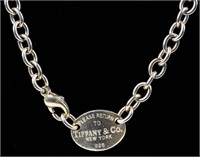 Jewelry Tiffany & Co "Return To" Necklace