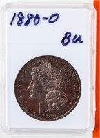 Coin 1880-O  Morgan Silver Dollar Brilliant Unc,