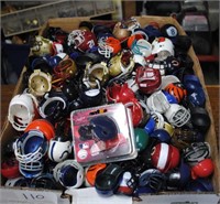 large lot of mini helmets (nfl/ncaa/mlb)