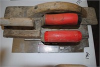 4 pcs - mags and trowels