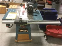 JET table saw model JWTS-10JF with manual