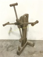 PRIMITIVE yarn winder about 41" tall