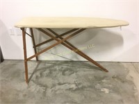 29" tall vintage ironing board