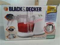 Black & Decker 8 cup food processor