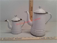Enamel coated Tin hot water kettles