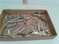 Surgical instruments scissors and tweezers and