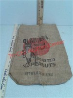 Planters roasted peanuts sack