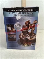 New in box `playtime friends` LED fountain