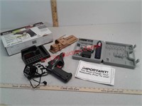 Skil cordless drill with bits and charger Dremel