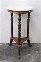 Marble Top Accent Table