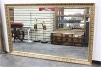 Very Large Gold Framed Wall Mirror
