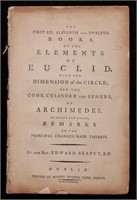 Beatty.  Euclid's Elements, 1787