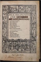 Erasmus.  Ex Recognitione, Froben, 1518