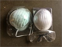 LOT of Face Safety Equipment
