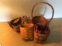 LOT of Small Handmade Baskets