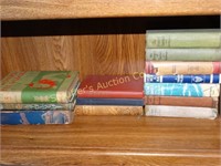 Antique books, Uncle Toms Cabin, Wizard of Oz,