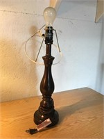 Simple Brown Metallic Lamp
