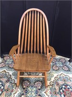 Large Wood Rocking Chair