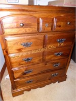 Wood chest of drawers, 5 drawer, matches 110 &