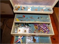 Jewelry box with contents