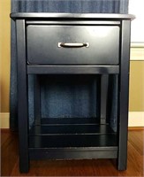 Pottery Barn End Table, Navy