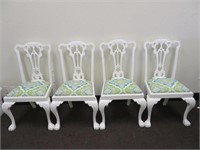 (4) French Country Chairs